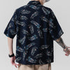 Mens Loose Fit Summer Floral Hawaiian Shirt - My Store