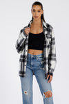 Boyfriend Oversized Soft Flannel Shacket - My Store