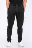 Cotton Blend Cargo Joggers - My Store