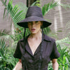 MEG Jute Straw Hat, in Black - My Store