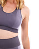 Arleta Seamless Sports Bra - Grey - My Store