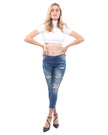 Dayton High Waisted Distressed Jeans - My Store