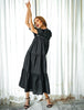 ROSEMARY Cotton Prairie Dress, in Black - My Store