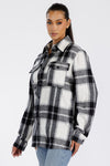 Boyfriend Oversized Soft Flannel Shacket - My Store