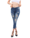 Dayton High Waisted Distressed Jeans - My Store