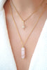 18K Double Ended Natural Healing Crystals Hand Wired Necklace - My Store