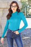 Basic Bae Full Size Mock Neck Long Sleeve Bodysuit - My Store