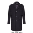 De La Creme MAN - Men's Single Breasted Wool Mix Overcoat - My Store