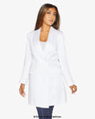 De La Creme Womens Double Breasted Longline Blazer - My Store