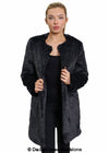 De La Creme Womens Faux Fur Classic Coat - My Store