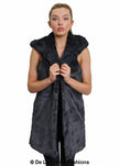 Faux Fur Hooded Gilet - My Store