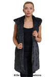 Faux Fur Hooded Gilet - My Store