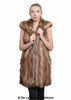 Faux Fur Hooded Gilet - My Store