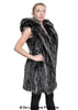 Faux Fur Hooded Gilet - My Store