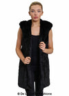 Faux Fur Hooded Gilet - My Store