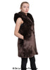 Faux Fur Hooded Gilet - My Store