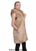 Faux Fur Hooded Gilet - My Store