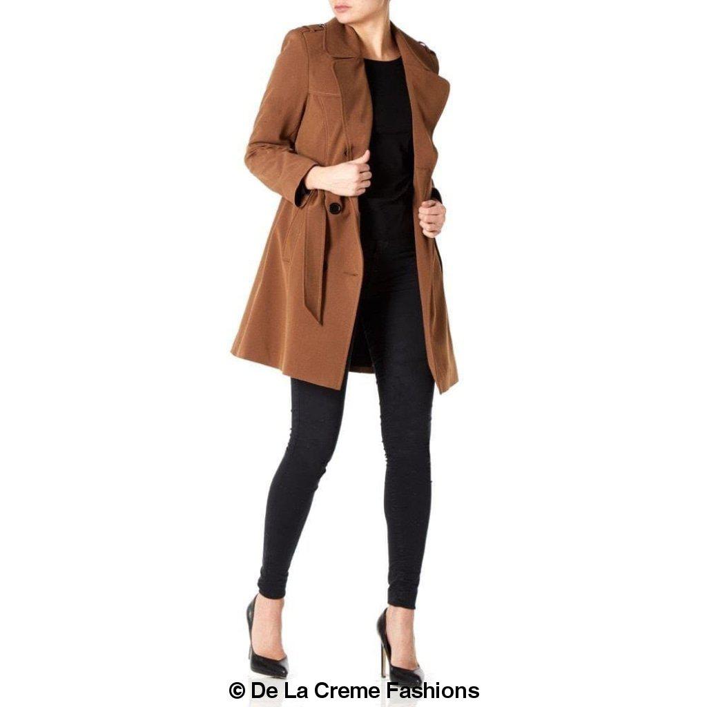 Spring/Summer Military Double Breasted Trench Coat (9049-SP) - My Store