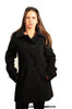 Womens Wool Feel Double Breasted Hooded Coat - My Store