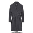 De La Creme Womens Wool Blend Large Lapel Duster Coat - My Store