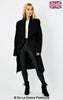 De La Creme Womens Wool Blend Large Lapel Duster Coat - My Store