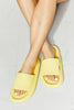 MMShoes Arms Around Me Open Toe Slide in Yellow - My Store