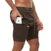 2 in 1 Double Layer Shorts - My Store