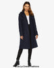 Dina Lapel Collar Duster Coat With Belt - My Store