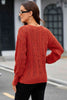 Camille Cable-Knit Sweater- - My Store