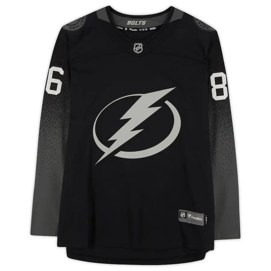 Men's Tampa Bay Lightning Nikita Kucherov Black Jersey