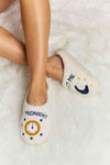 Melody Printed Plush Slide Slippers - My Store