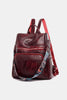 PU Leather Backpack - My Store