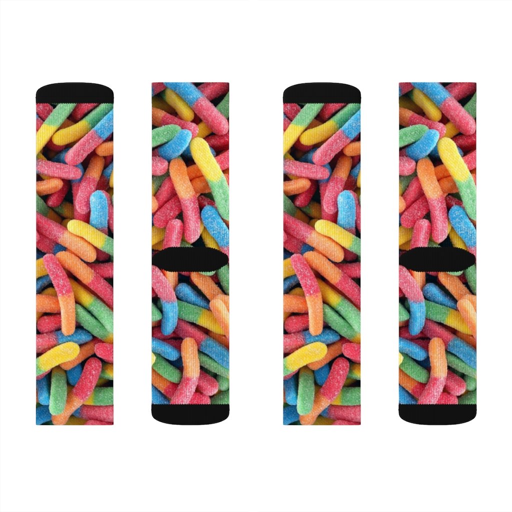 Gummy Candy Novelty Socks - My Store