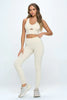 Two Piece Activewear Set with Cut-Out Detail - My Store