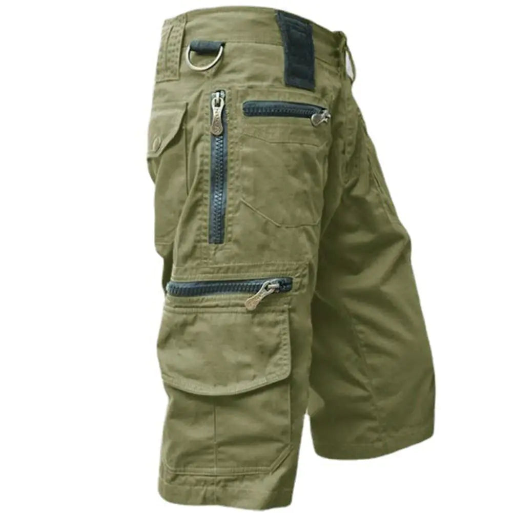 Multi Pocket Cargo Shorts