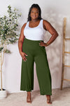 Double Take Full Size Smocked Wide Waistband Wide Leg Pants - My Store