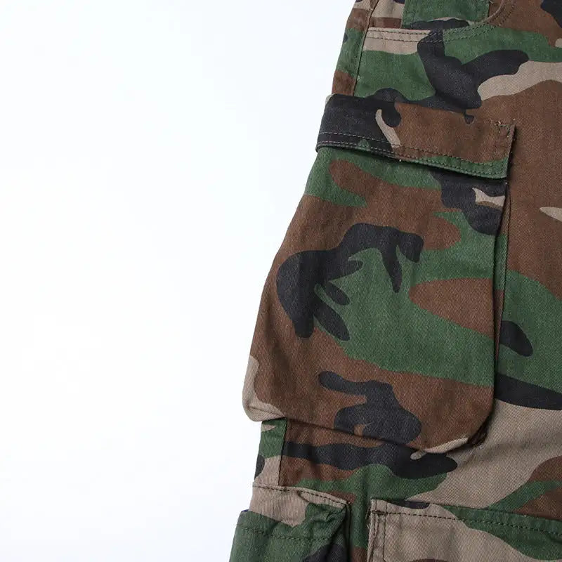 Cargo Camouflage Streetwear Jeans - My Store