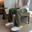 Loose Straight Corduroy Pants - My Store