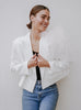 Lydia Ostrich Feather Blazer - My Store