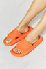 MMShoes Arms Around Me Open Toe Slide in Orange - My Store