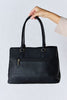 David Jones Structured Leather Handbag - My Store