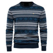 Spliced Cotton Men's Sweater - My Store