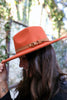 Flat Brim Buckle Hat - My Store