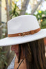 Flat Brim Buckle Hat - My Store