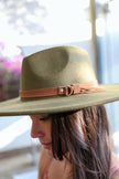 Flat Brim Buckle Hat - My Store