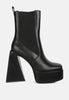 Frosty High Platform Block Heel Chelsea Boot - My Store