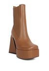 Frosty High Platform Block Heel Chelsea Boot - My Store