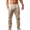 Men's Breathable Cotton Linen Pant - My Store