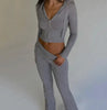 2 Piece-Set Trousers Hoodie Tracksuit