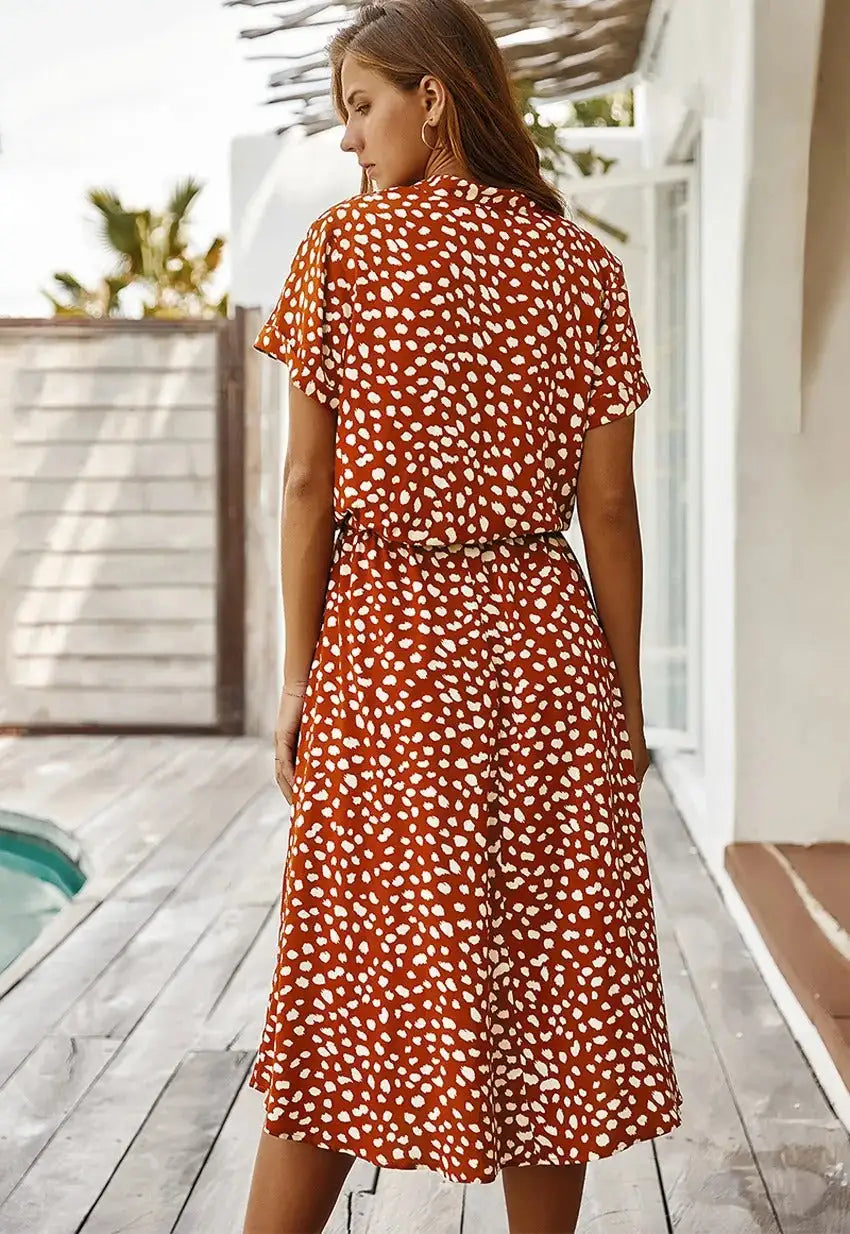 Vintage Polkadot Dress - My Store